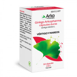 ARKOCAPSULAS GINKGO 180 mg CAPSULAS DURAS