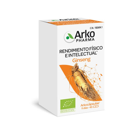 ARKOCAPSULAS GINSENG CANSANCIO FATIGA CAPSULAS