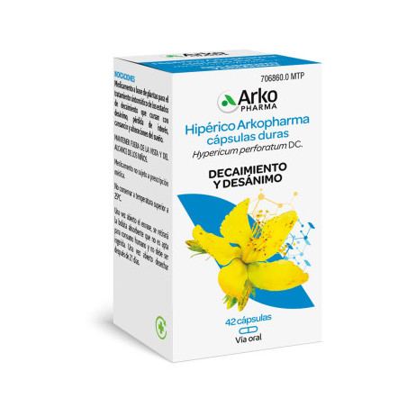 ARKOCAPSULAS HIPÉRICO 175 mg 42 CÁPSULAS DURAS
