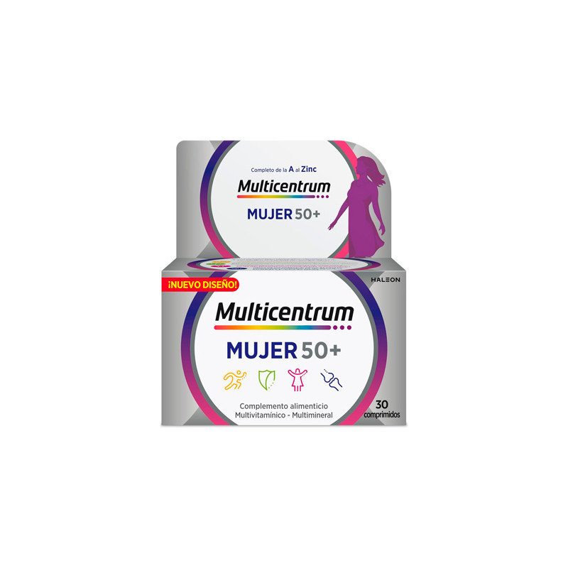 MULTICENTRUM MUJER 50+ COMPRIMIDOS