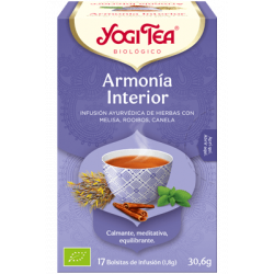 YOGITEA INFUSIÓN ARMONÍA PURA ACEITES ESENCIALES 17 BOLSITAS