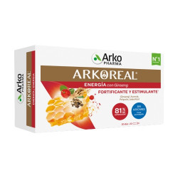 ARKOREAL JALEA REAL FRESCA PREMIUM FORTIFICANTE ESTIMULANTE 20 AMPOLLAS