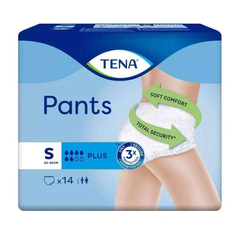 TENA PANTS PLUS ABSORBENTE TALLA S