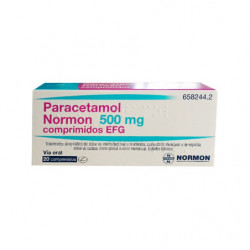 PARACETAMOL NORMON 500 mg COMPRIMIDOS EFG