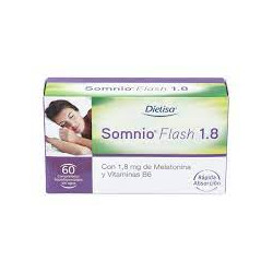 SOMNIO FLASH MELATONINA 1,8mg 60 COMPRIMIDOS