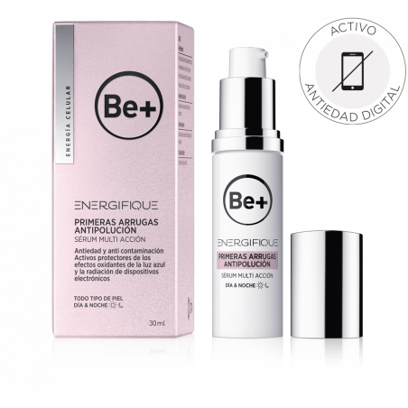 BE+ ENERGIFIQUE PRIMERAS ARRUGAS ANTIPOLUCIÓN SERUM MULTI ACCION 30 ML