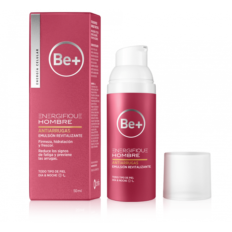 BE+ ENERGIFIQUE HOMBRE ANTIARRUGAS EMULSIÓN REVITALIZANTE 50ML