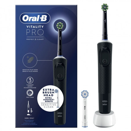 ORAL B VITALITY CROSS ACTION CEPILLO ELECTRICO BLANCO, NEGRO O ROSA