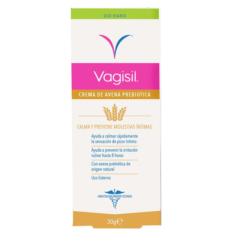 VAGISIL CREMA DE AVENA PREBIOTICA 30G