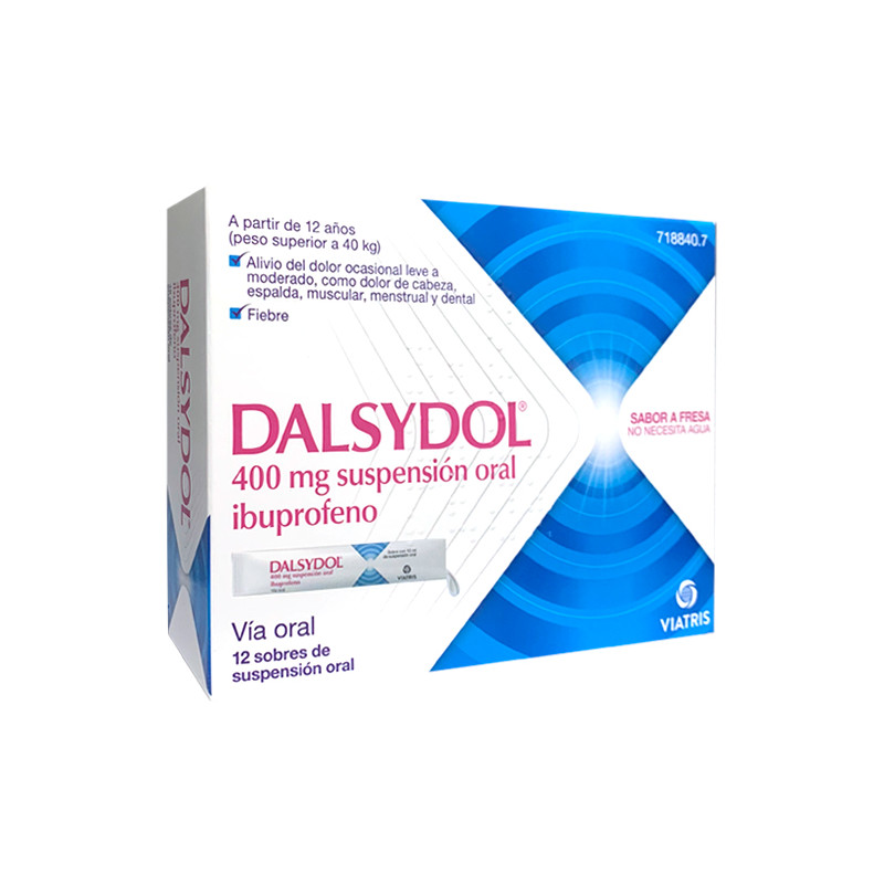 DALSYDOL 400MG SUSPENSION ORAL