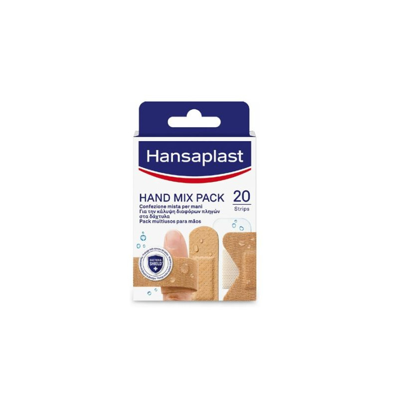 HANSAPLAST TIRITAS HAND MIX PACK 20U