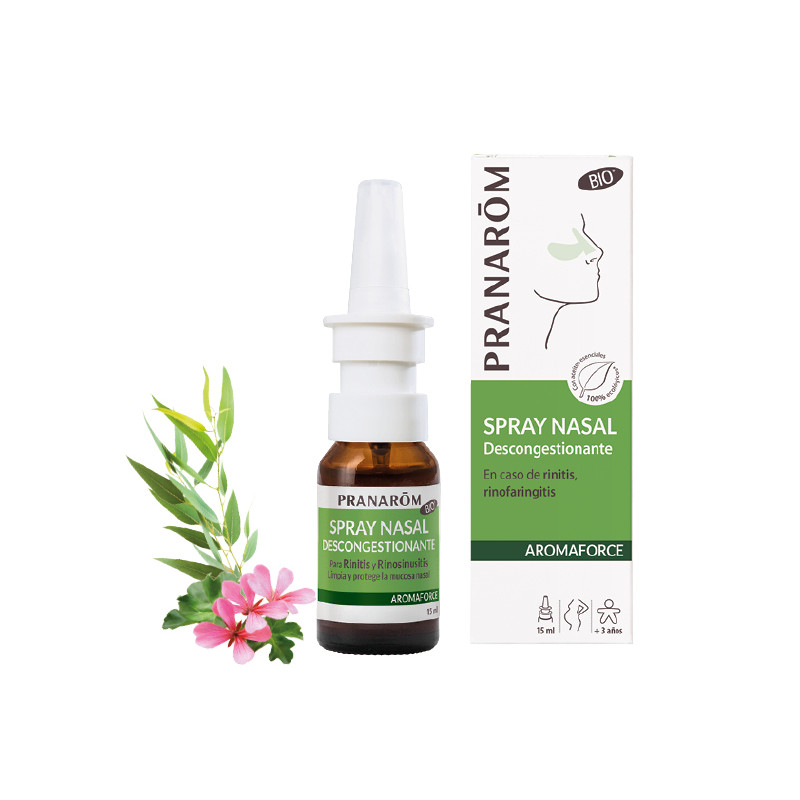 PRANAROM AROMAFORCE SPRAY NASAL BIO DESCONGESTIONANTE 15ML