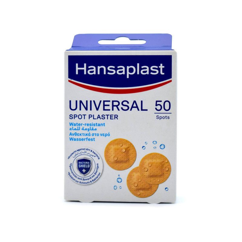 HANSAPLAST TIRITAS UNIVERSAL REDONDAS 50 U