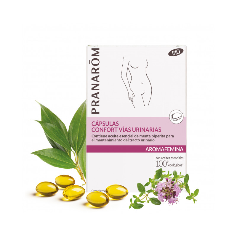 PRANAROM AROMAFEMINA 30 CÁPSULAS CONFORT VÍAS URINARIAS