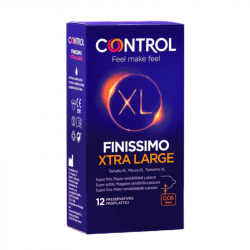 CONTROL PRESERVATIVO FINISSIMO XL 12U