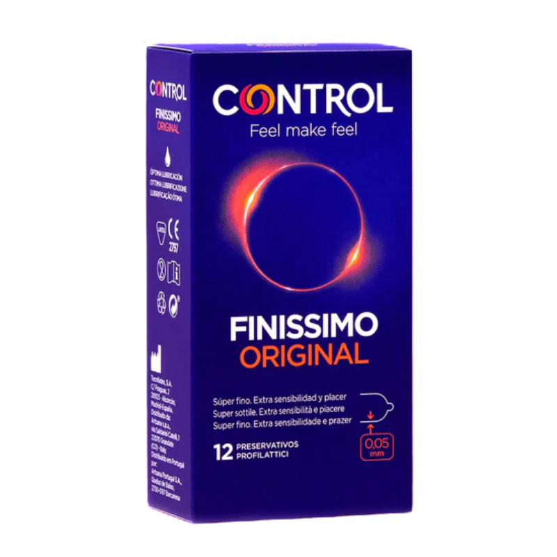 CONTROL PRESERVATIVO FINISSIMO ORIGINAL 12U