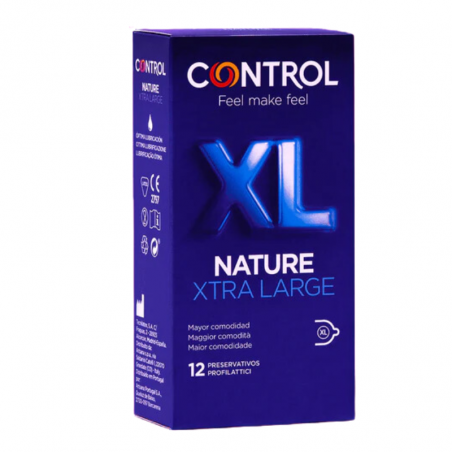 CONTROL PRESERVATIVOS NATURE XL 12U