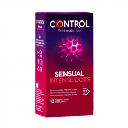 CONTROL PRESERVATIVO SENSUAL INTENSE DOTS 12U