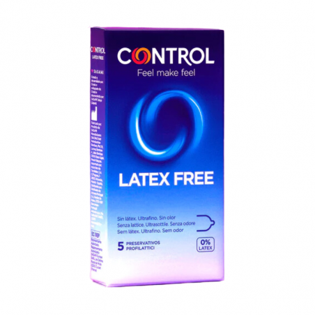 CONTROL NATURE PRESERVATIVO LATEX FREE 5U