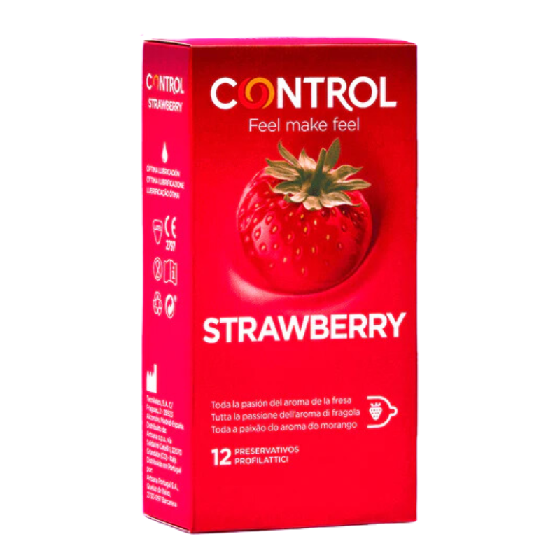 CONTROL PRESERVATIVO STRAWBERRY 12U