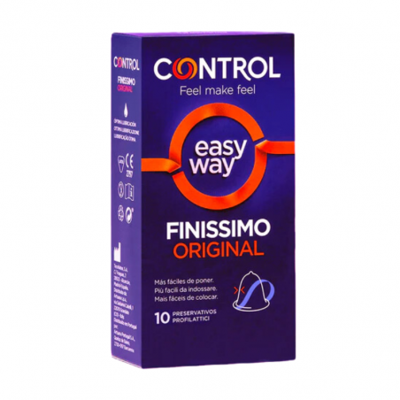 CONTROL PRESERVATIVO EASY WAY FINISSIMO ORIGINAL 10U