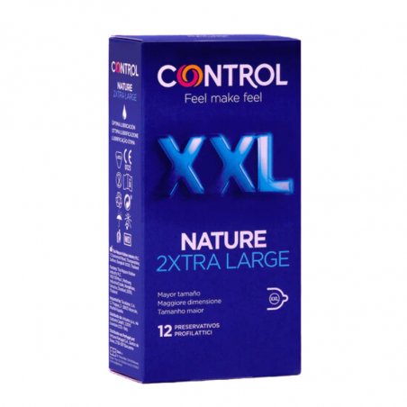 CONTROL PRESERVATIVOS NATURE XXL 12U