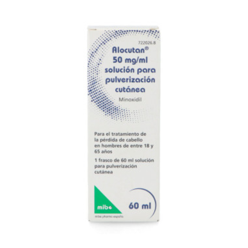 ALOCUTAN 50 MG/ML SOLUCION PARA PULVERIZACION CUTANEA