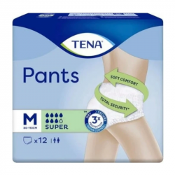 TENA PANTS SUPER TALLA M MEDIANO 12U