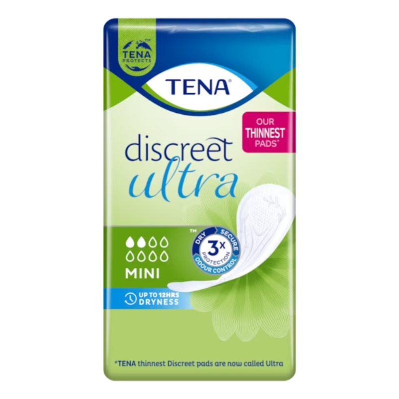 TENA DISCREET ULTRA COMPRESA MINI 20U