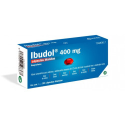 IBUDOL 400 MG CAPSULAS BLANDAS