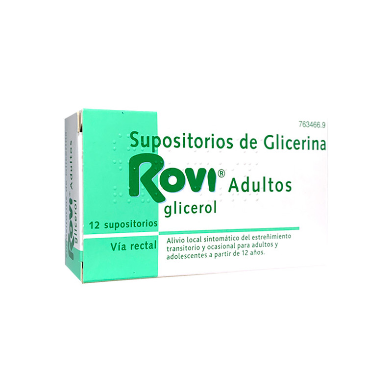 SUPOSITORIOS DE GLICERINA ROVI ADULTOS