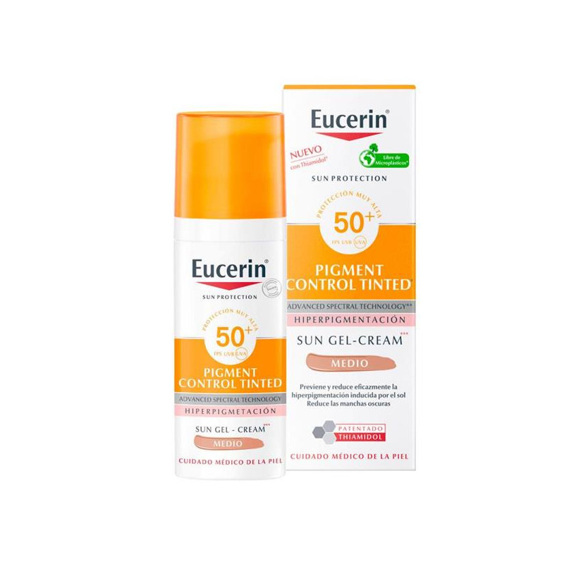 EUCERIN SUN PIGMENT CONTROL SPF50+ CON COLOR 50ML