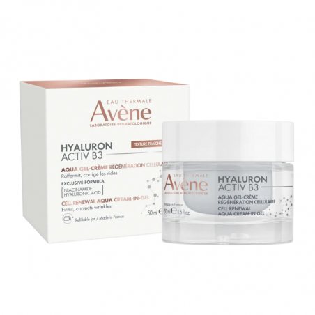 AVÈNE HYALURON ACTIV B3 AQUA GEL CREMA REGENERADORA CELULAR 50ML