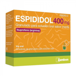 ESPIDIDOL 400mg 20 SOBRES GRANULADO PARA SOLUCION ORAL SABOR MENTA