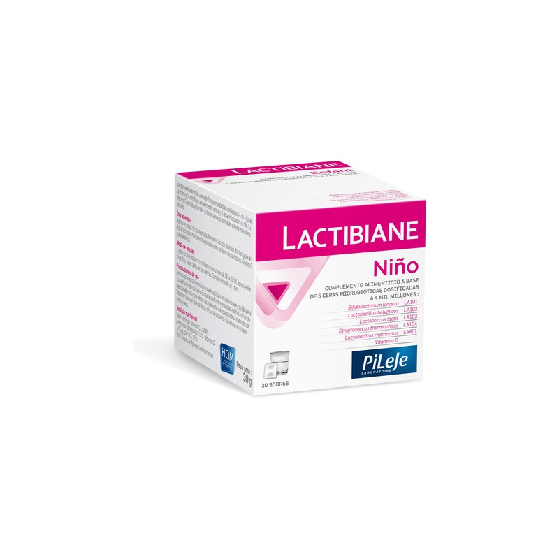 LACTIBIANE PROBIOTICO INFANTIL 30 SOBRES