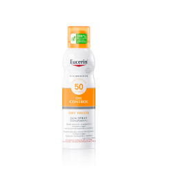 EUCERIN SUN BODY OIL CONTROL SPRAY TRANSPARENTE SPF50 200ML