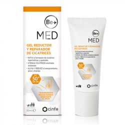 BE+ MED GEL REDUCTOR Y REPARADOR DE CICATRICES SPF50+ 20ML