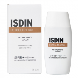 ISDIN FOTOPROTECTOR FOTOULTRA 100 ACTIVE UNIFY FUSION FLUID COLOR SPF 50+
