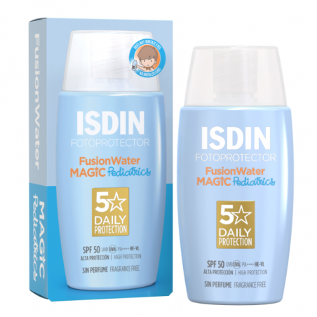 ISDIN FOTOPROTECTOR PEDIATRICS FUSION WATER MAGIC 50+SPF 50ML