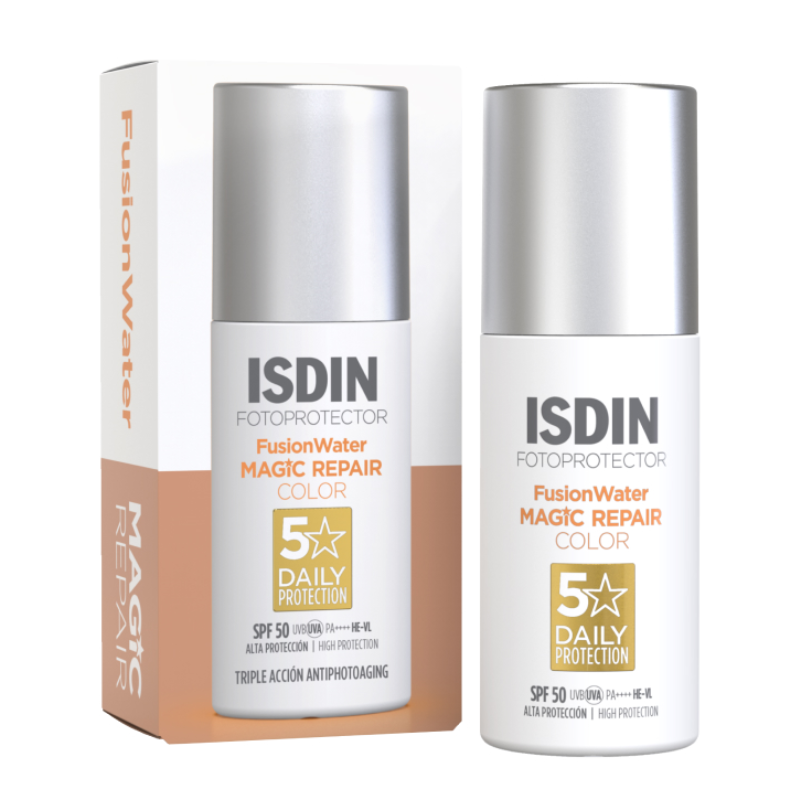 ISDIN FOTOPROTECTOR FUSION WATER MAGIC REPAIR COLOR SPF50 50ML
