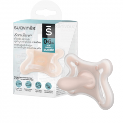 SUAVINEX CHUPETE ZERO ZERO SILICONA FISIOLÓGICO SX PRO 0-6 MESES 1U