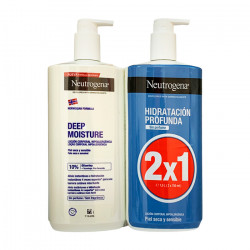 NEUTROGENA PACK DEEP MOISTURE LOCIÓN CORPORAL HIPOALERGÉNICA 2x750ML