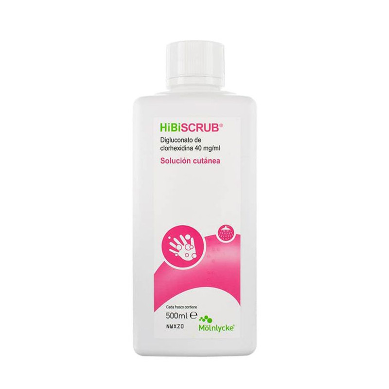 HIBISCRUB 40 MG/ML SOLUCION CUTANEA 500ML