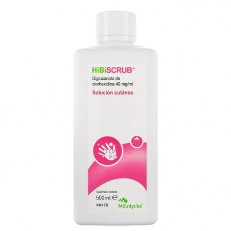 HIBISCRUB 40 MG/ML SOLUCION CUTANEA 500ML HIBISCRUB 40 MG/ML SOLUCION CUTANEA 500ML