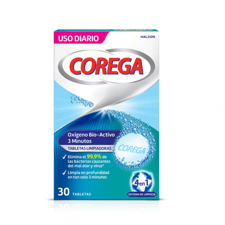 COREGA OXIGENO BIO-ACTIVO PASTILLAS LIMPIEZA COREGA OXIGENO BIO-ACTIVO PASTILLAS LIMPIEZA