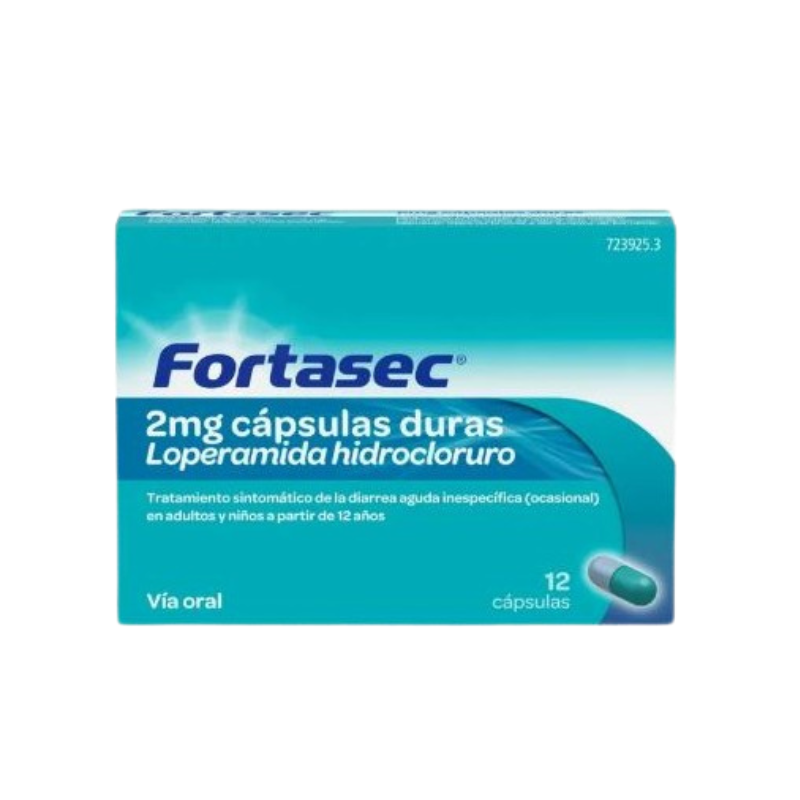 FORTASEC 2 mg capsulas duras