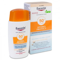 EUCERIN SUN HYDRO PROTECT FLUIDO COLOR CLARO SPF50+ 50ML