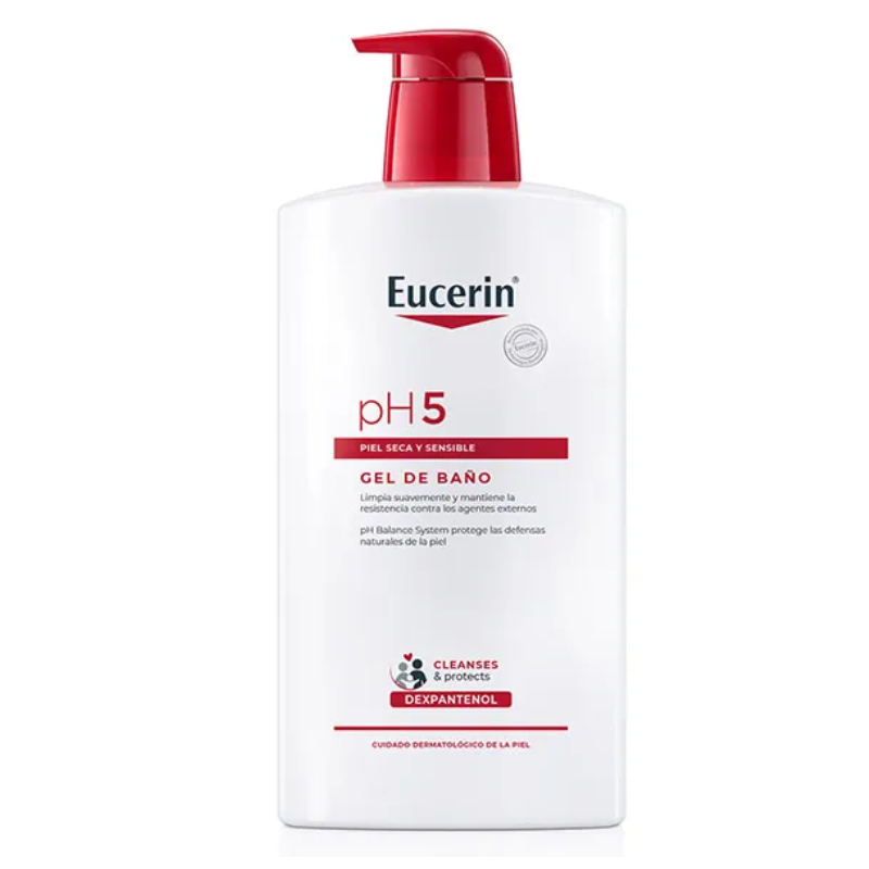 EUCERIN PH5 GEL DE BAÑO PIEL SENSIBLE 1L