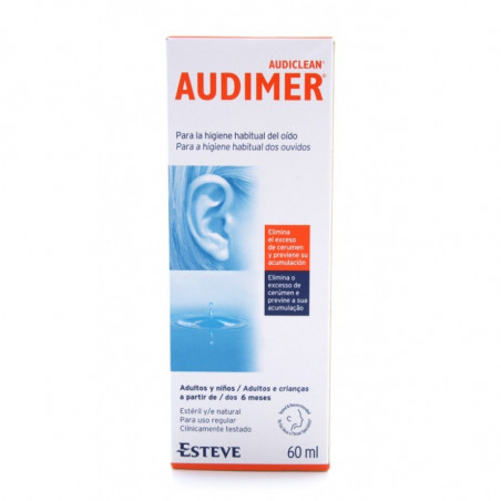 AUDIMER AUDICLEAN SOLUCION 60 ML