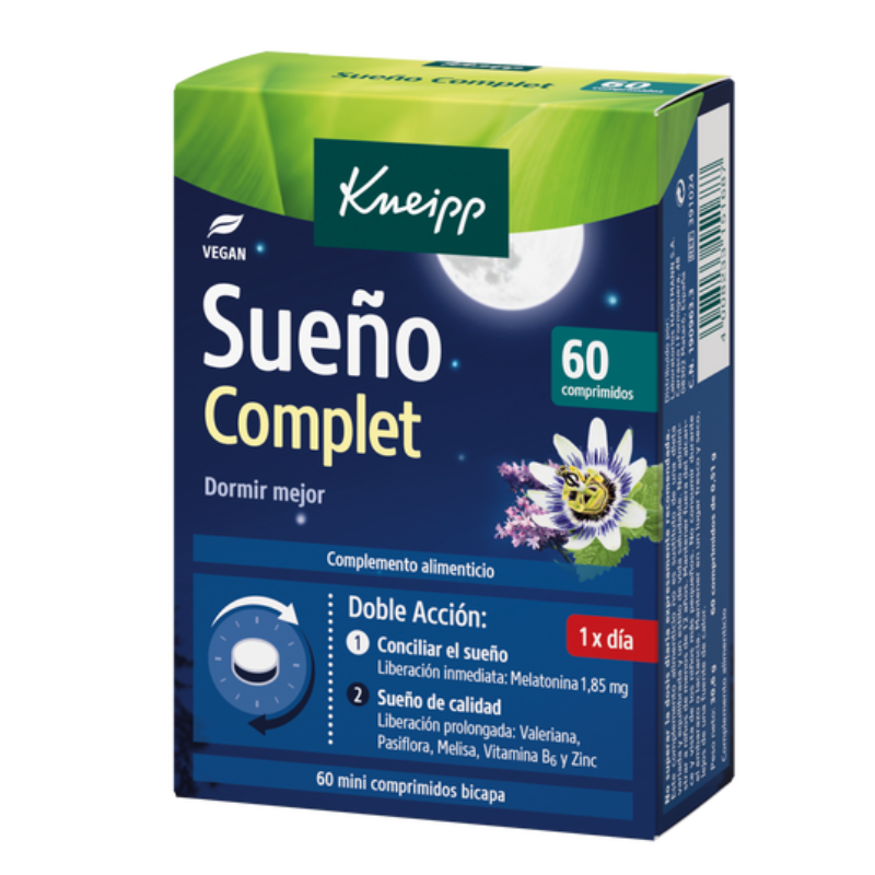 KNEIPP SUEÑO COMPLET 60 COMPRIMIDOS